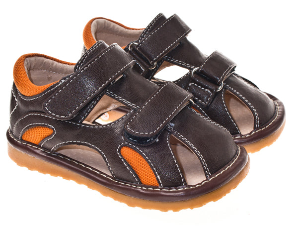 Squeaker sandals deals